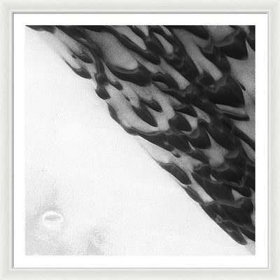 Planet Mars - detail #r57 / Art Photo - Framed Print