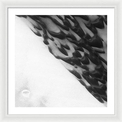 Planet Mars - detail #r57 / Art Photo - Framed Print