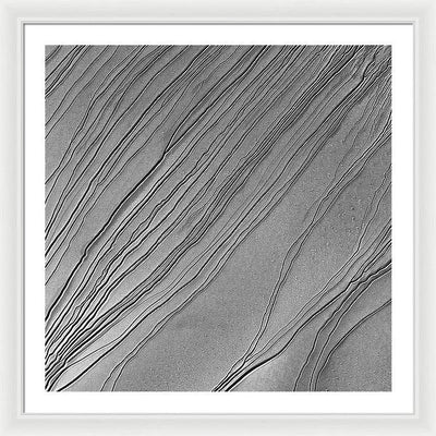 Planet Mars - detail #r59 / Art Photo - Framed Print