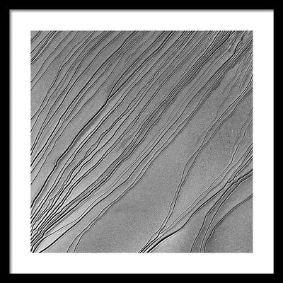 Planet Mars - detail #r59 / Art Photo - Framed Print