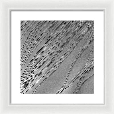 Planet Mars - detail #r59 / Art Photo - Framed Print