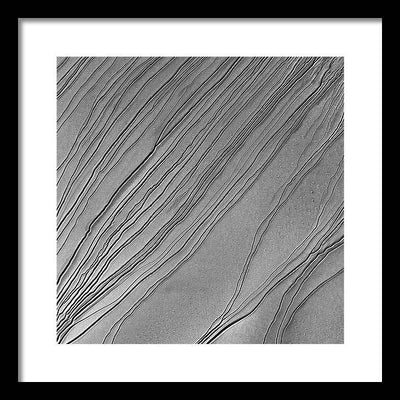 Planet Mars - detail #r59 / Art Photo - Framed Print