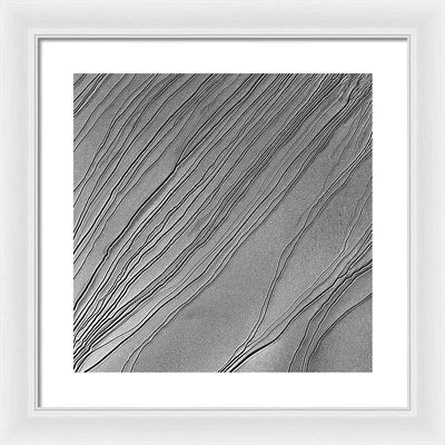 Planet Mars - detail #r59 / Art Photo - Framed Print