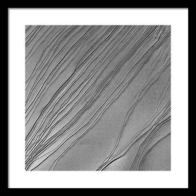 Planet Mars - detail #r59 / Art Photo - Framed Print