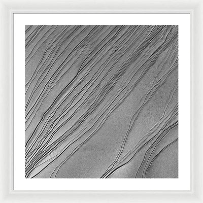 Planet Mars - detail #r59 / Art Photo - Framed Print