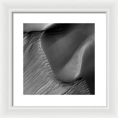 Planet Mars - detail #r60 / Art Photo - Framed Print