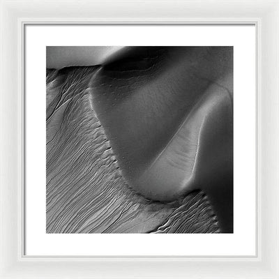 Planet Mars - detail #r60 / Art Photo - Framed Print