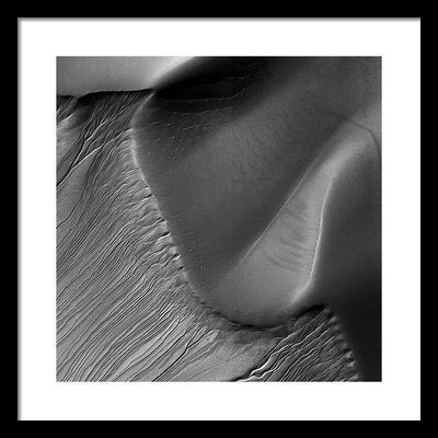 Planet Mars - detail #r60 / Art Photo - Framed Print