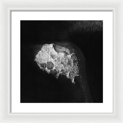 Planet Mars - detail #r61 / Art Photo - Framed Print