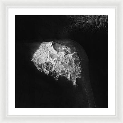 Planet Mars - detail #r61 / Art Photo - Framed Print