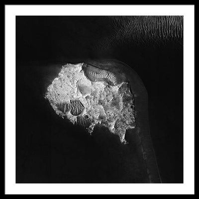 Planet Mars - detail #r61 / Art Photo - Framed Print