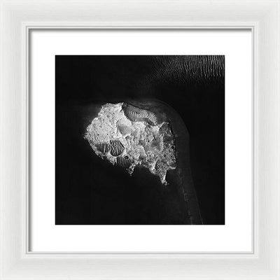 Planet Mars - detail #r61 / Art Photo - Framed Print