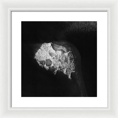 Planet Mars - detail #r61 / Art Photo - Framed Print