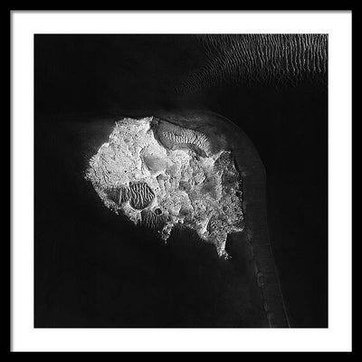 Planet Mars - detail #r61 / Art Photo - Framed Print