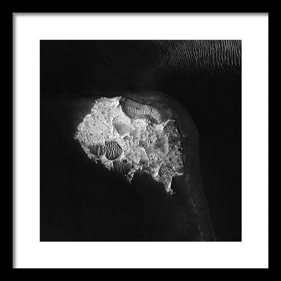 Planet Mars - detail #r61 / Art Photo - Framed Print