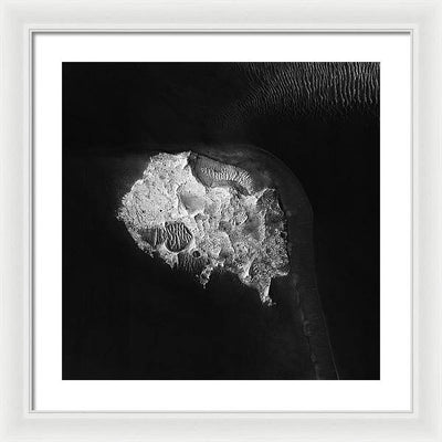 Planet Mars - detail #r61 / Art Photo - Framed Print