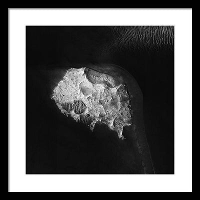 Planet Mars - detail #r61 / Art Photo - Framed Print