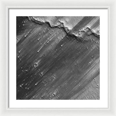 Planet Mars - detail #r62 / Art Photo - Framed Print