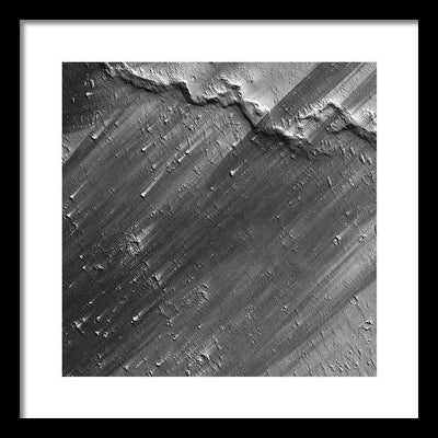 Planet Mars - detail #r62 / Art Photo - Framed Print