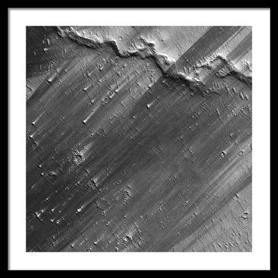 Planet Mars - detail #r62 / Art Photo - Framed Print