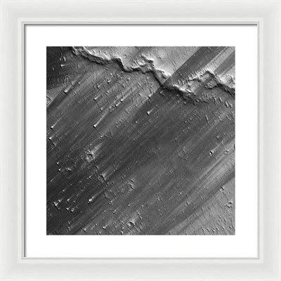 Planet Mars - detail #r62 / Art Photo - Framed Print