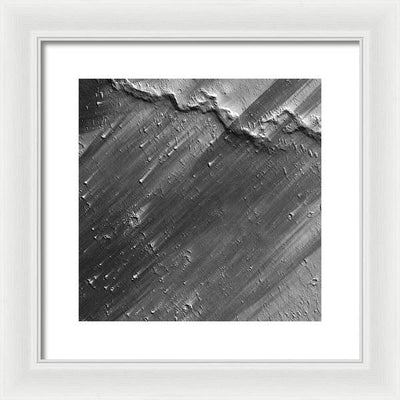 Planet Mars - detail #r62 / Art Photo - Framed Print