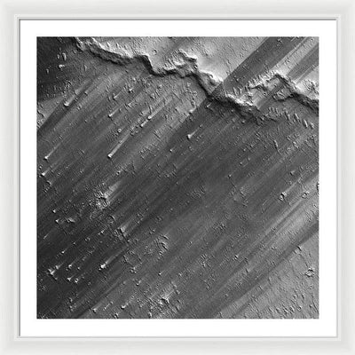 Planet Mars - detail #r62 / Art Photo - Framed Print