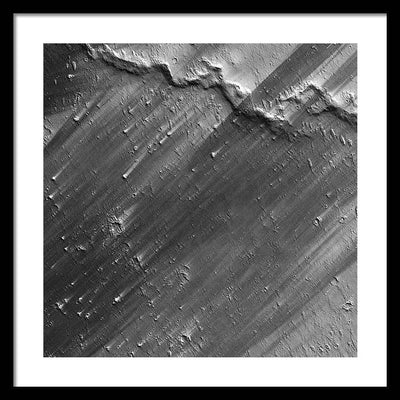 Planet Mars - detail #r62 / Art Photo - Framed Print