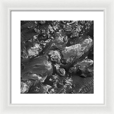 Planet Mars - detail #r68 / Art Photo - Framed Print