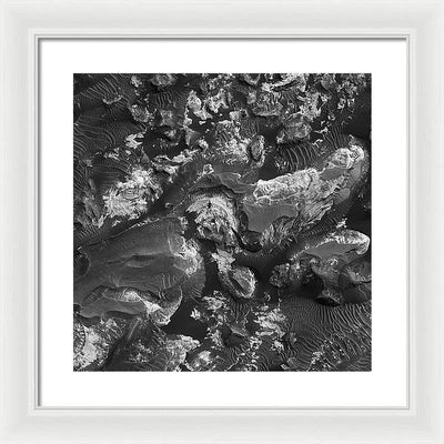 Planet Mars - detail #r68 / Art Photo - Framed Print