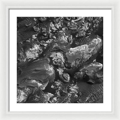 Planet Mars - detail #r68 / Art Photo - Framed Print