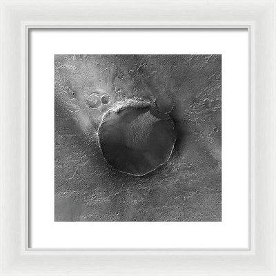 Planet Mars - detail #r69 / Art Photo - Framed Print