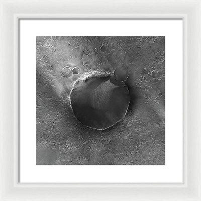 Planet Mars - detail #r69 / Art Photo - Framed Print