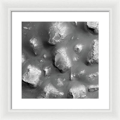 Planet Mars - detail #r70 / Art Photo - Framed Print