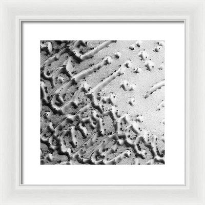 Planet Mars - detail #r74 / Art Photo - Framed Print