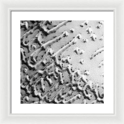 Planet Mars - detail #r74 / Art Photo - Framed Print