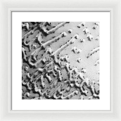 Planet Mars - detail #r74 / Art Photo - Framed Print