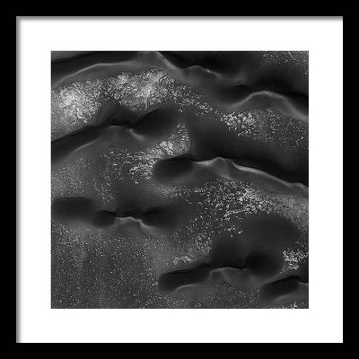 Planet Mars - detail #r76 / Art Photo - Framed Print