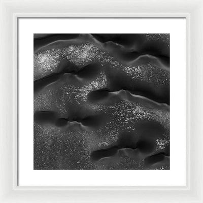 Planet Mars - detail #r76 / Art Photo - Framed Print