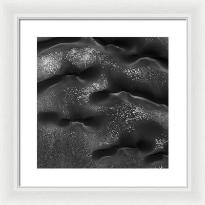 Planet Mars - detail #r76 / Art Photo - Framed Print