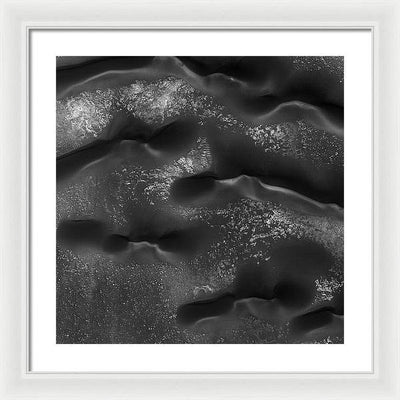 Planet Mars - detail #r76 / Art Photo - Framed Print