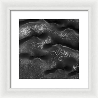 Planet Mars - detail #r76 / Art Photo - Framed Print