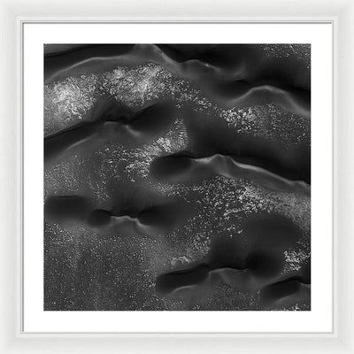 Planet Mars - detail #r76 / Art Photo - Framed Print