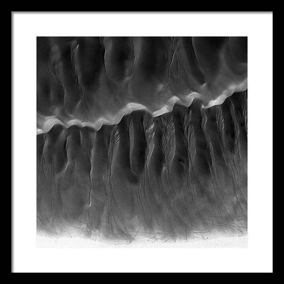 Planet Mars - detail #r79 / Art Photo - Framed Print