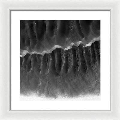 Planet Mars - detail #r79 / Art Photo - Framed Print