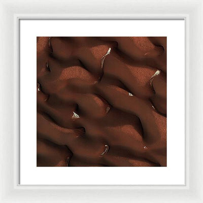 Planet Mars - detail #r94 / Art Photo - Framed Print