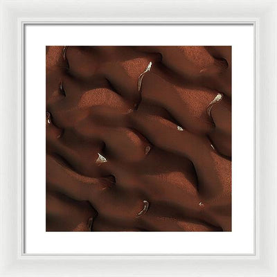 Planet Mars - detail #r94 / Art Photo - Framed Print