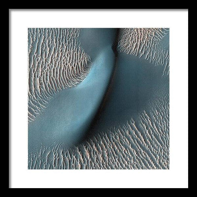 Planet Mars - detail #r97 / Art Photo - Framed Print