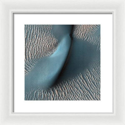 Planet Mars - detail #r97 / Art Photo - Framed Print