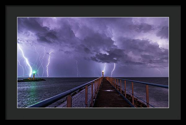 Port la Nouvelle, France / Art Photo - Framed Print